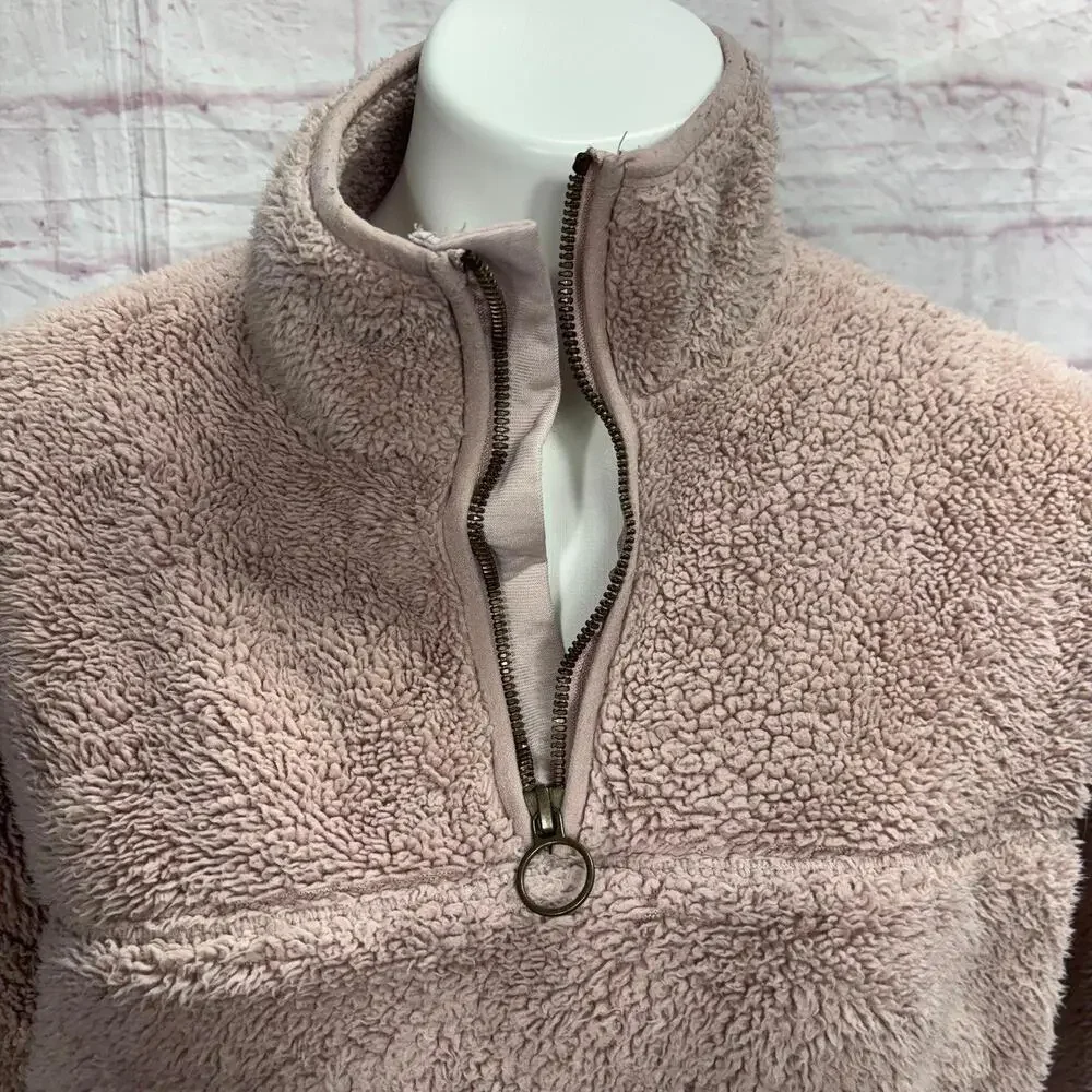 Time & Tru Women’s Small 1/4 Zip Pullover - Picture 2 of 6
